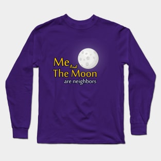 me and the moon Long Sleeve T-Shirt